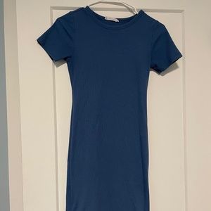 Blue T-Shirt dress
